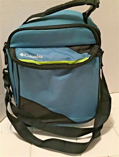 Columbia Insulated Lunch Bag Blackturquoise Ebay