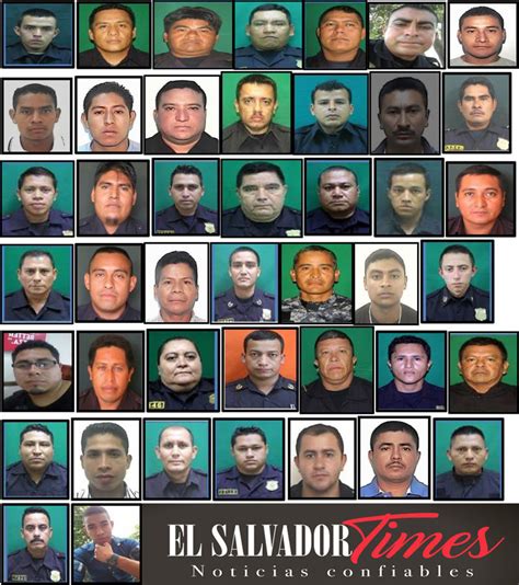 Estos Son Los Rostros De Los 45 Policías Asesinados En 2017