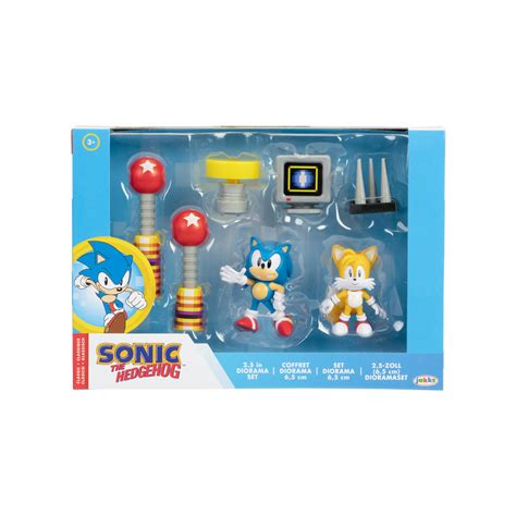 Set Figura Diorama Sonic Mi Jugueteria