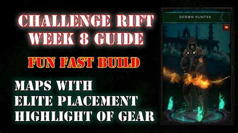 Guide Diablo 3 Week 8 Demon Hunter Challenge Rift YouTube