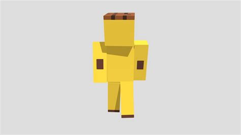 Minecraft Peely Download Free 3d Model By Proplayz5432 [639c7d0] Sketchfab