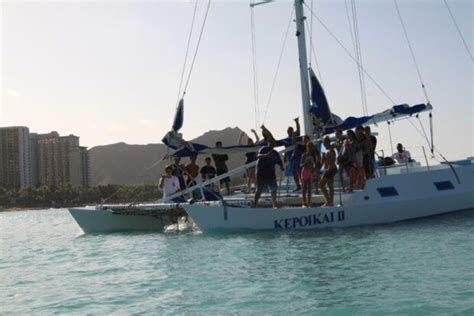 Catamaran Waikiki Sunset Sail (1 hour, $40)