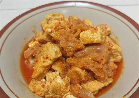 Resep Krecek Tahu Kerupuk Kulit Bumbu Kuning Simple Oleh Asri Amelia