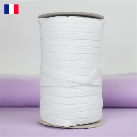 12 mm Ruban élastique lingerie blanc doux Pour couture de sous