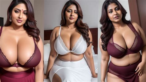 DESI BIG BOOBS BHABHI IMAGES BY AI HOT CURVY INDIAN MILF AI IMAGES