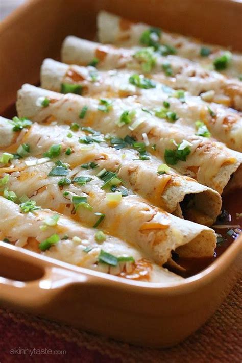 Vegetarian Enchiladas With Butternut Squash Black Beans Recipe