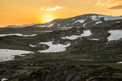 Yellowstone National Park Bear Tooth Pass On Behance