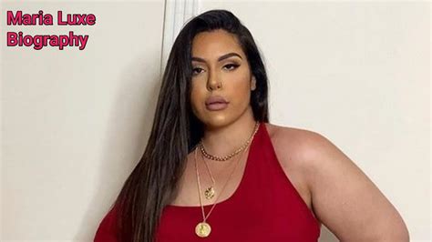 Maria Luxe Biography Bbw Curvy Fashion Model Instagram Star Age Wiki