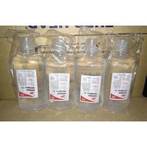 IV Fluid Dextrose 5%, 500 ml, Rs 14.5 /piece Varni Corporation | ID ...