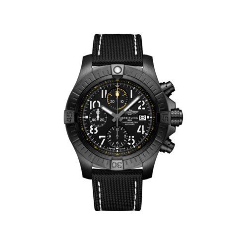 Avenger Chronograph 45 Night Mission DLC-coated titanium - Black ...