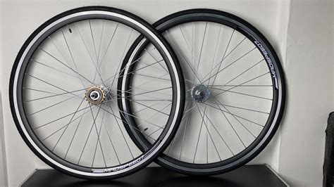 700c Fixed Fixie Single Speed Bike Front Rear Wheel Set Flip Flop