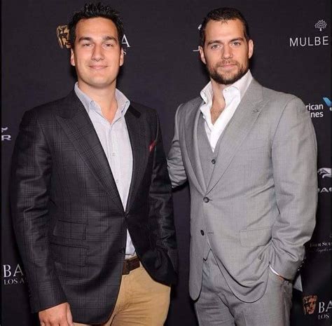 Henry Cavill and his brother Charlie attended the ...