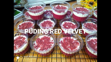 Puding Red Velvetnitip Dikantin Sekolah Ga Nyangka Resep Jam