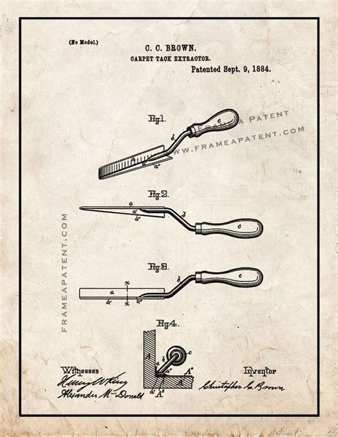 Pin By Frame A Patent On Tools Machinery Patent Prints Poster