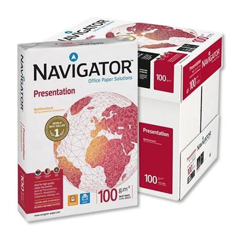 Navigator Presentation Paper A4 100gsm High Quality White 5 X 500