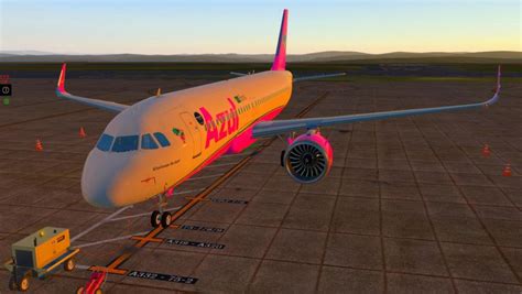 Airbus A320 NEO AZUL ROSA PR YRS JarDesign Updated Aircraft Skins