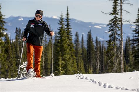 Big White Snowshoeing Guide Lmvrentalsca