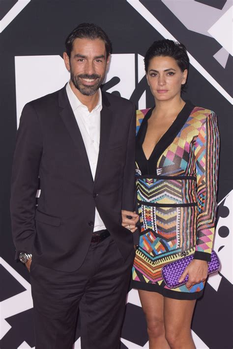 Photo Robert Pirès et sa femme Jessica lors des MTV Europe Music