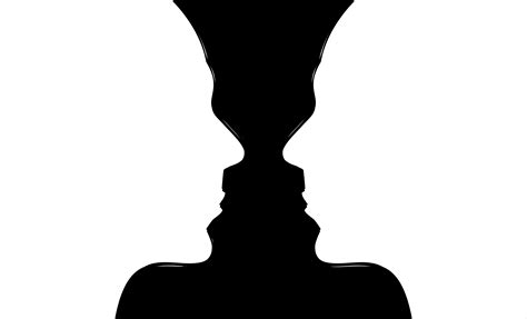 Optical Illusion Silhouette At Getdrawings Free Download