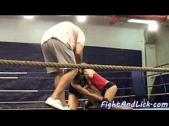 Lesbian Babe Wrestling In A Boxing Ring Xxx Mobile Porno Videos Movies IPornTV Net