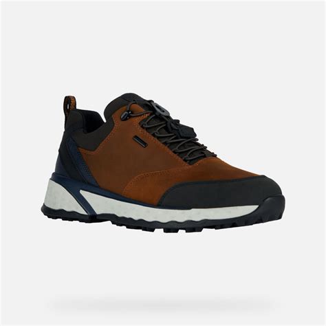 Geox Sterrato B Abx C Waterproof Shoes Ochre Man Geox