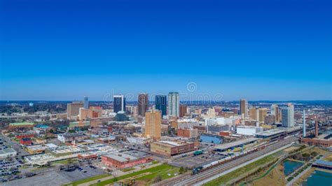 The Downtown Birmingham, Alabama Skyline Editorial Photo - Image of ...