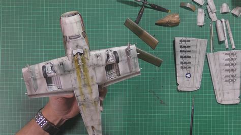 Trumpeter 1/32 Skyraider build Part 11 — Flory Models