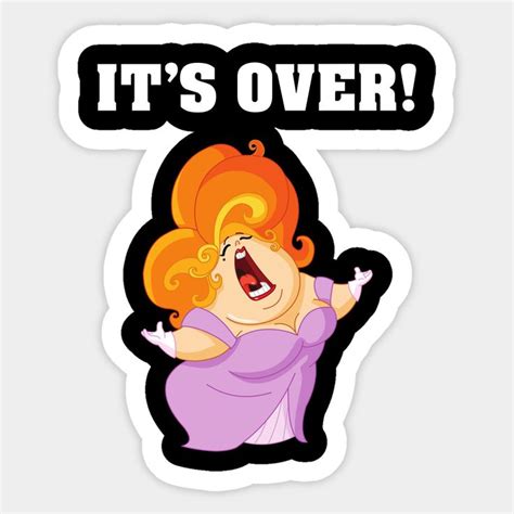 It S Over It Aint Over Until The Fat Lady Sings By Slap Cat Designs