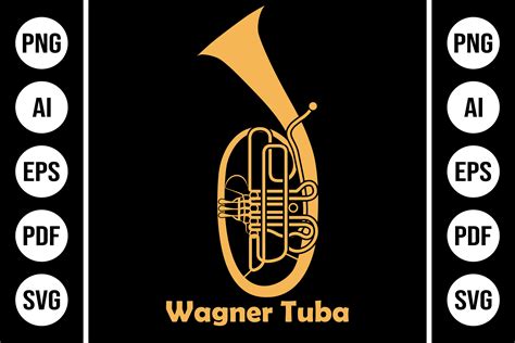 Wagner Tuba Graphic by Arsad Uzzaman · Creative Fabrica