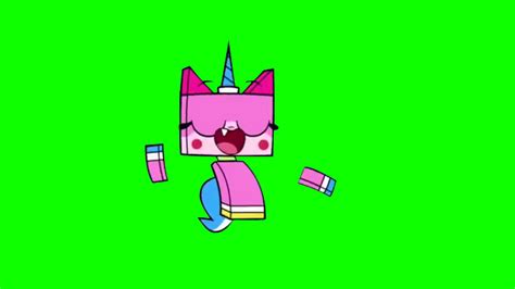 Unikitty Dancing Green Screen Youtube