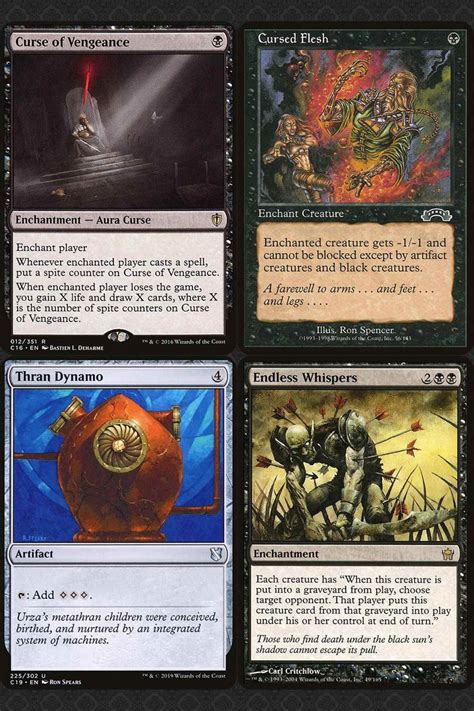 Phage The Untouchable Mono Black Control Commander Deck Magic Mtg Ready