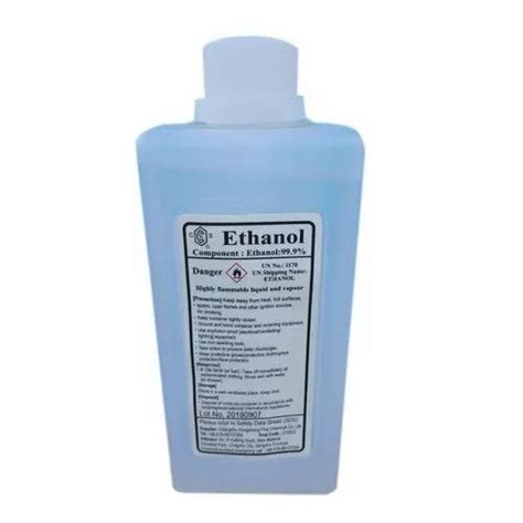 Liquid Ethanol Pure Ml Bottle At Rs Litre Ethyl Alcohol In