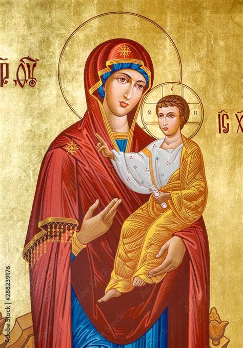 Foto De Secovska Polianka Slovakia 2019 8 22 The Icon Of The Virgin