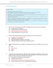 Bsbsus Multiple Choice V Docx Bsbsus Participate In