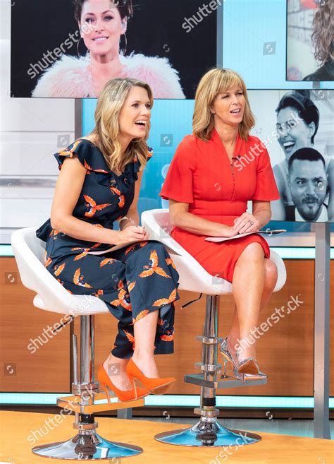 Charlotte Hawkins Kate Garraway Editorial Stock Photo Stock Image