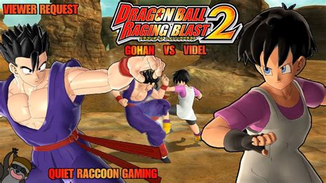 Dragon Ball Raging Blast 2 PS3 Viewer Request Adult Gohan Vs Videl