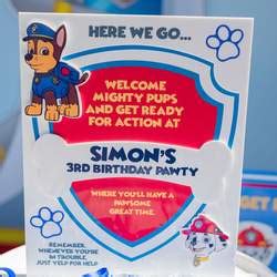 Paw Patrol / Birthday "Paw Patrol Birthday Party" | Catch My Party