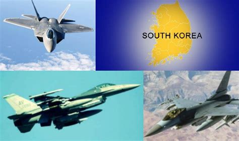 United States Jets Fly Over South Korea In Show Of Force