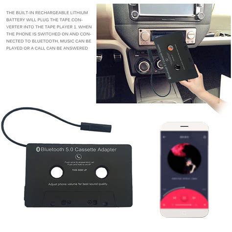 Auto Bluetooth Converter Auto Tape Mp Sbc Stereo Grandado