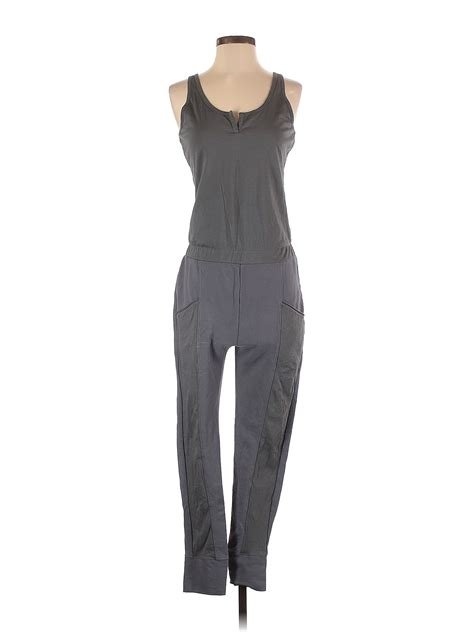 Skin Solid Gray Jumpsuit Size Sm 1 77 Off Thredup