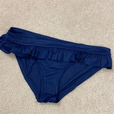 J Crew Swim Jcrew Ruffled Bikini Bottoms Poshmark