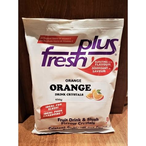 Fresh Plus Orange Drink Crystals 450g Chefs Depot