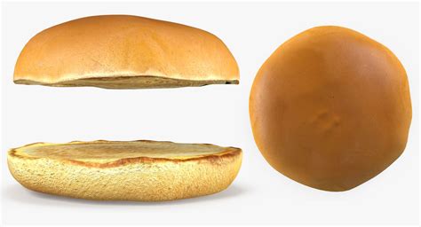 Burger Bun Modèle 3d 19 3ds C4d Fbx Ma Obj Max Free3d