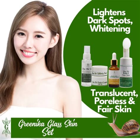 [ Glass Skin Set ] Greenika Glass Skin Set Shrinks Pores Whitening