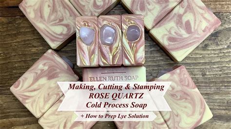 Making Rose Quartz Goat Milk Soap How To Prep Lye And Steam Tops For