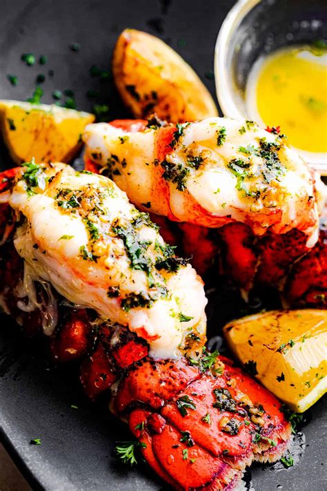 Easy Baked Lobster Tail Recipe Diethood