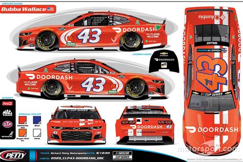 Bubba Wallace, RPM secure DoorDash as new primary sponsor - Car in My Life