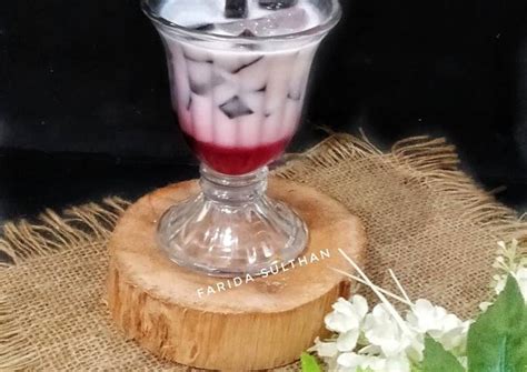 Resep Es Pink Lava Cincau Oleh Farida Sulthan Ig Malika