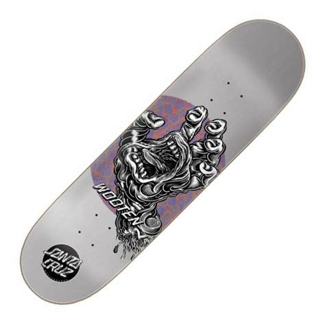 Santa Cruz Skateboards Wooten Alive Hand Vx Skateboard Deck