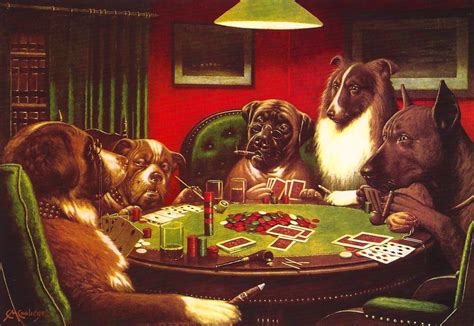 Dogs Playing Poker Wallpaper - Poker Playing Dogs Deviantart ...